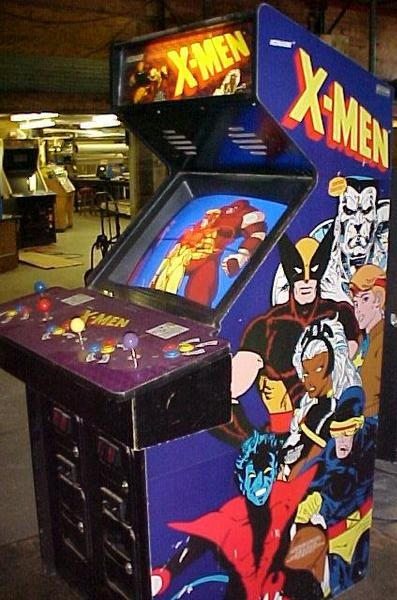 Classic Konami X-Men Arcade Cabinet